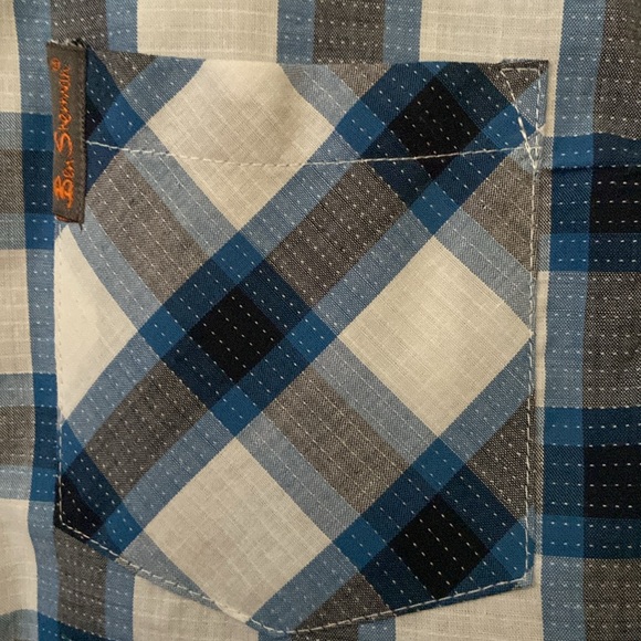 Ben Sherman kids button up shirt size 6 - Picture 4 of 4